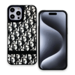 3D C Dior Black & White Case for iPhone-17ProMax-C DIOR