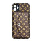 Luxurious Love BACK Wallet Series For Apple iPhone 13 Pro Max-Brown - Image 4