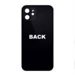 iPhone 12 Mini Back Glass (Bigger Camera Hole) – Black