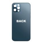 iPhone 12 PRO Max Back Glass (Bigger Camera Hole) – Blue