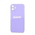 iPhone 12 Mini Back Glass (Bigger Camera Hole) – Purple