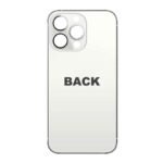 iPhone 13 Pro Max Back Glass (Bigger Camera Hole With 3mm Sticker) - White
