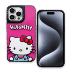 3D Hello Kitty Case For iPhone-17-H KITTY/PINK - Image 2