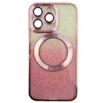 Dazzle Magsafe Case For iPhone-15 Pro-Pink