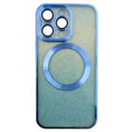 Dazzle Magsafe Case For iPhone-15 Pro-Sky Blue