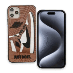3D.Shoe Phone Case For Apple iPhone 13 Pro - Brown - Image 2