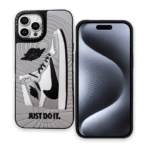 3D.Shoe Case - 'ASH' For iPhone 12/13 Pro Max - New GRAY - Image 2