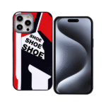 3D.Shoe Phone Case For Apple iPhone 13 Pro - Red & Black