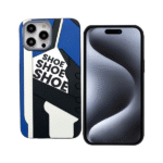 3D.Shoe Phone Case For Apple iPhone 12/13 Pro Max – Blue & White