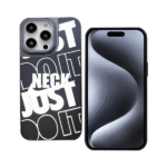 3D Neck Jast Do It Black&white For IPhone-15ProMax-B&W