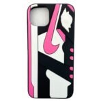 3D.Shoe Phone Case For Apple iPhone 7/8P - Pink & White - Image 2