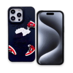 3D.Neck Do It Red&Black For iPhone 13 Pro