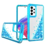 Liquid Sand Case For Samsung A53- Teal Blue