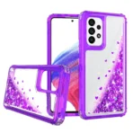 Liquid Sand Case For Samsung A53- Purple - Image 2