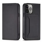 Strike Magnetic Wallet For iPhone 13 – Black