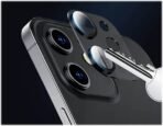 Camera Lens Protector For iPhone 13/13 mini- Metal Black - Image 2