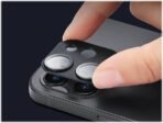 Camera Lens Protector For iPhone 13/13 mini- Metal Black - Image 3