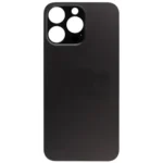 iPhone 15 pro max  Back Glass (Bigger Camera Hole) – Black