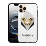 Candy Beauty Butterfly Case For iPhone=12ProMax/13ProMax=White