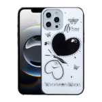 Candy Heart Case For iPhone=11ProMax=White