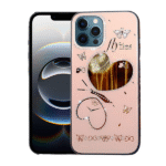 Candy Heart Case For iPhone=11ProMax=Rose Gold
