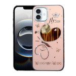 Candy Heart Case For iPhone=12/12Pro=Rose Gold