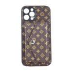 Luxurious Love BACK Wallet Series For Apple iPhone 12Pro Max-Brown - Image 2
