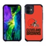NFL Licensed Cleveland Browns Red Textured For iPhone 12/12 Pro