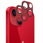 Camera Lens Protector For iPhone 12 Pro- Metal Red - Image 2
