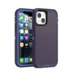 Defender Uniformity Cases for iPhone 15/14/16E/17E–Blue