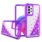 Liquid Sand Case For Samsung A03S - Purple