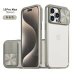 Fusion Transparent Case For iPhone-15ProMax -Navy Blue - Image 4