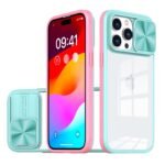 Fusion Transparent Case For iPhone-15ProMax -Teal