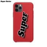 Silicon.Super For Apple iPhone 12/12 Pro-Red