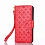 Luxurious Love Wallet Series For Apple iPhone-14pro- Red