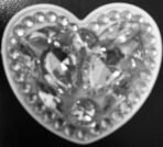 3D Diamond Love Phone Sticker-Rose Pink - Image 2