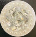 3D Diamond Leaf Phone Sticker-Gold - Image 3