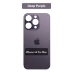 iPhone 14 Pro Max Back Glass AP LOGO premium (Bigger Camera Hole) – Deep Purple - Image 2