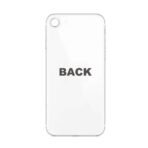 iPhone 7/SE 2020 Back Glass (Bigger Camera Hole) – Starlight(White) - Image 2