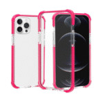 Arylic Transparent Case for iPhone=13Pro=Pink