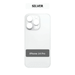 iPhone 14 Pro Back Glass (Bigger Camera Hole) – White