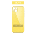 iPhone 14  Back Glass (Bigger Camera Hole) – Yellow
