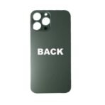 iPhone 13 Pro Max Back Glass (Bigger Camera Hole With 3mm Sticker) - Green