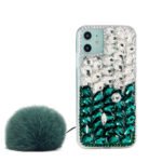 3D Glitter Twinkel Case For iPhone 6P/6sP/7P/8Plus-Green