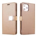 LUX Wallet Case for Apple iPhone 6P/6sP/7P/8Plus-Golden