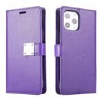 LUX Wallet Case for Apple iPhone XR-Purple