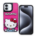 3D.Hello Catty For Iphone 12/12 Pro - Pink - Image 2