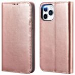 Strike Magnetic Wallet For iPhone 13 Pro Max - Rose Gold