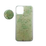 Pop Socket Case for iPhone 11 Pro (Blue Gold)