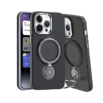 360 Rotating Magnetic Case for IPhone-15ProMax-Black